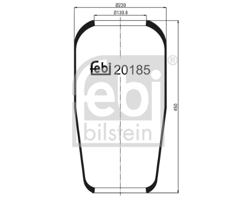 Bellow, air suspension